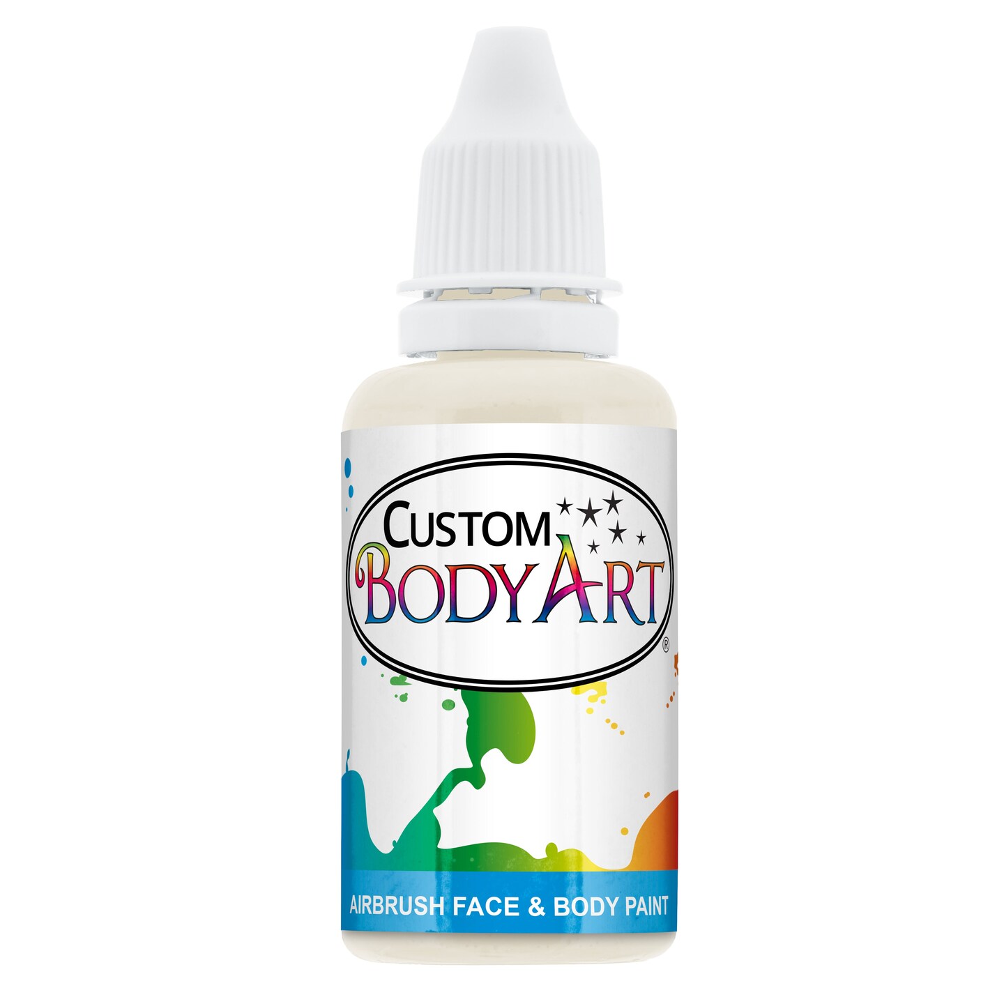 White Airbrush Face &#x26; Body Water Based Paint for Kids, 1 oz.