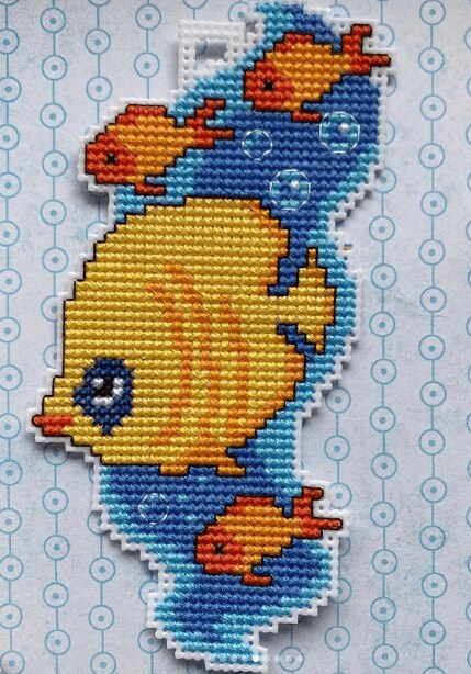 &#x22;Sea Dwellers&#x22; Counted Cross-Stitch Kit