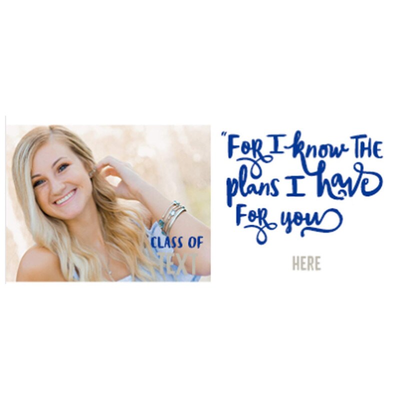 Custom Photo Religious Grad Candy Bar Sticker Labels 12 Pieces