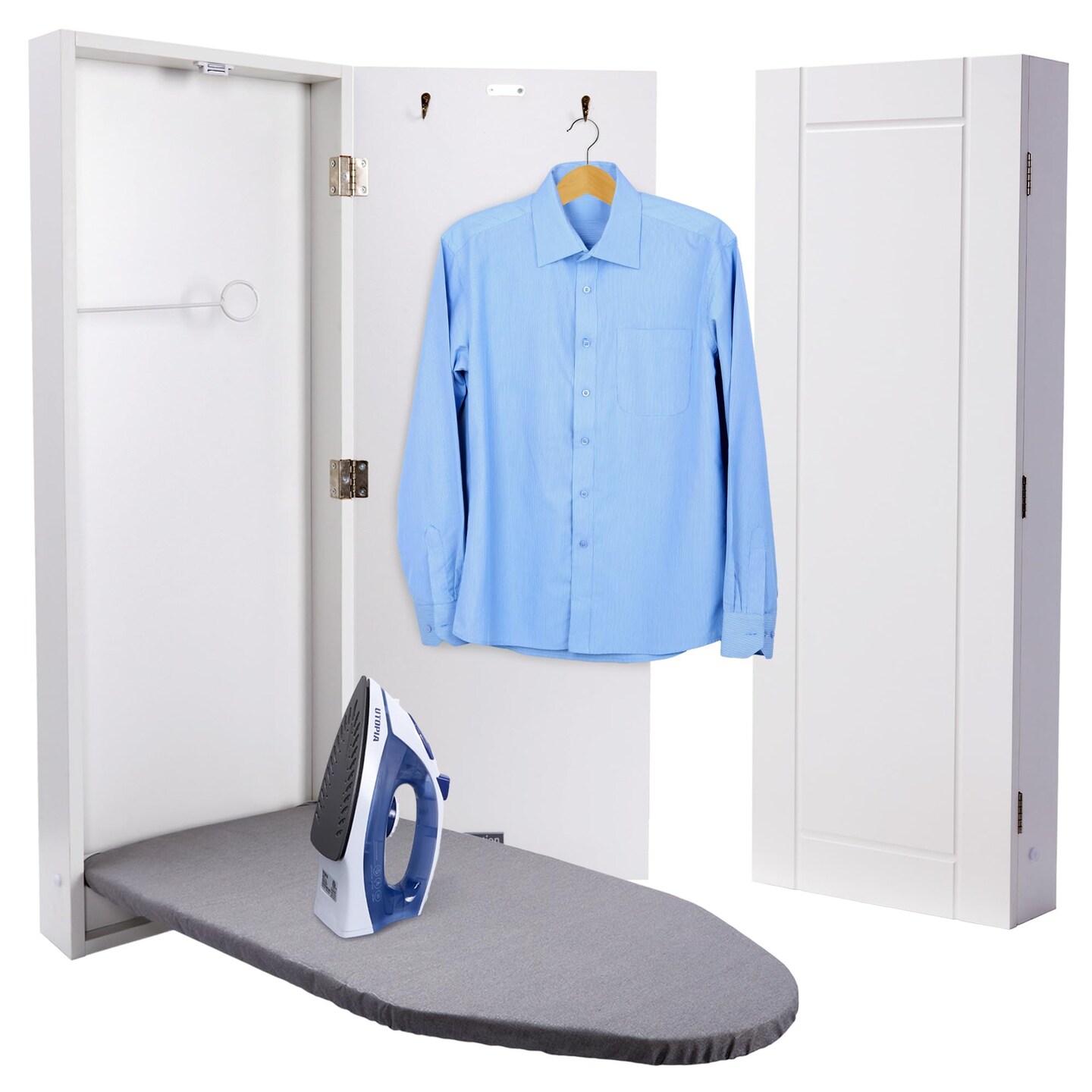 Ivation Foldable Ironing Board Cabinet Wall-Mount