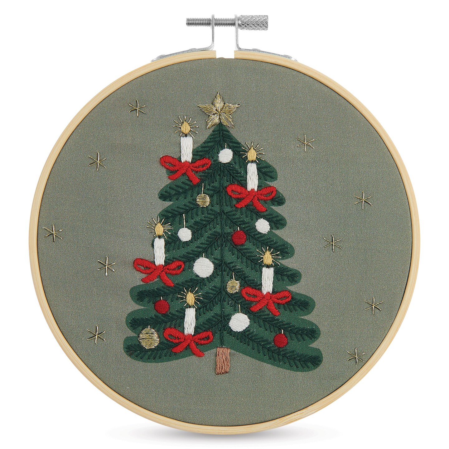 Rico Design Embroidery Kits - Christmas Tree