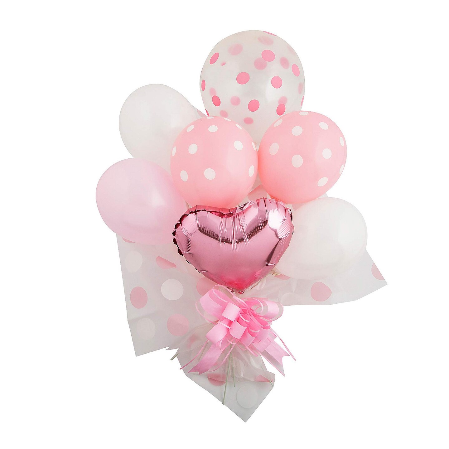 Pink Balloon Bouquet Set All in One Party Kit
