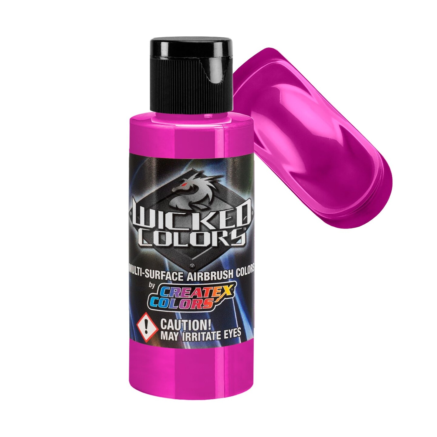 Raspberry Candy Paint Color Raspberry - Wicked Fluorescent Colors Airbrush Paint, 2 oz. | Michaels