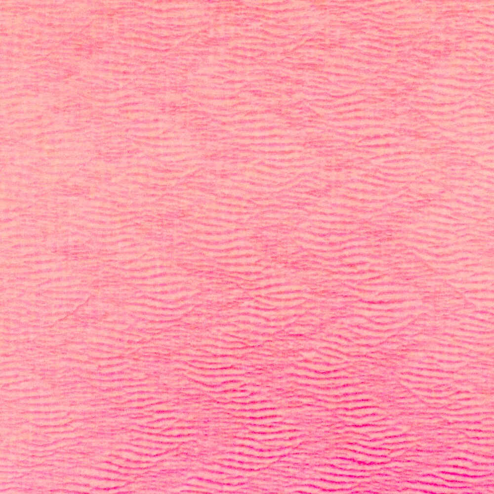 Neon Pink Crinkle Stretch Plisse Polyspan Jersey Knit Fabric By the Yard