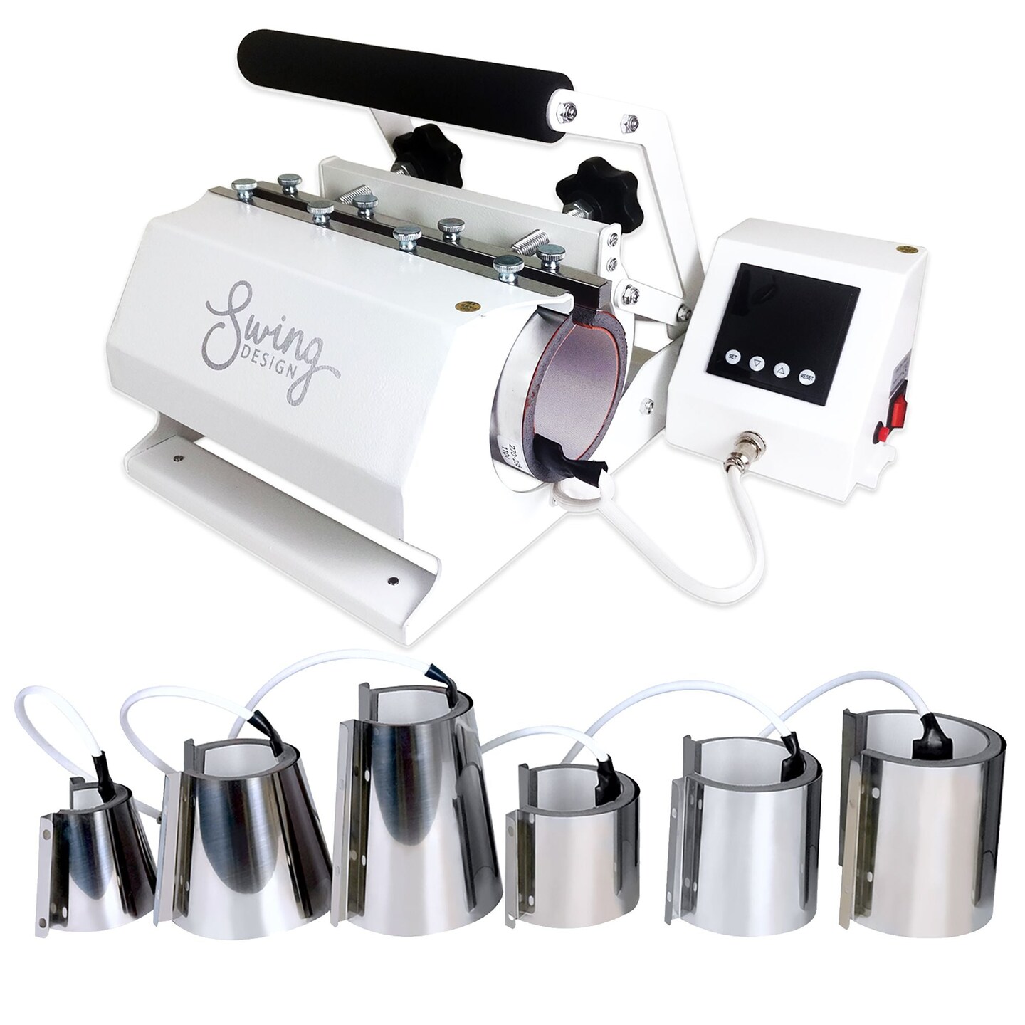 Brother SP-1 Sublimation Printer with 7-in-1 White Tumbler Heat Press Bundle
