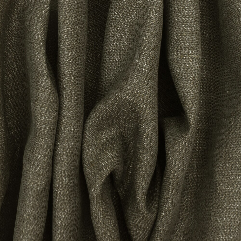 Bark Brown-Beige-Gray Texture Linen Blend Dobby Canvas Woven Fabric By the Yard