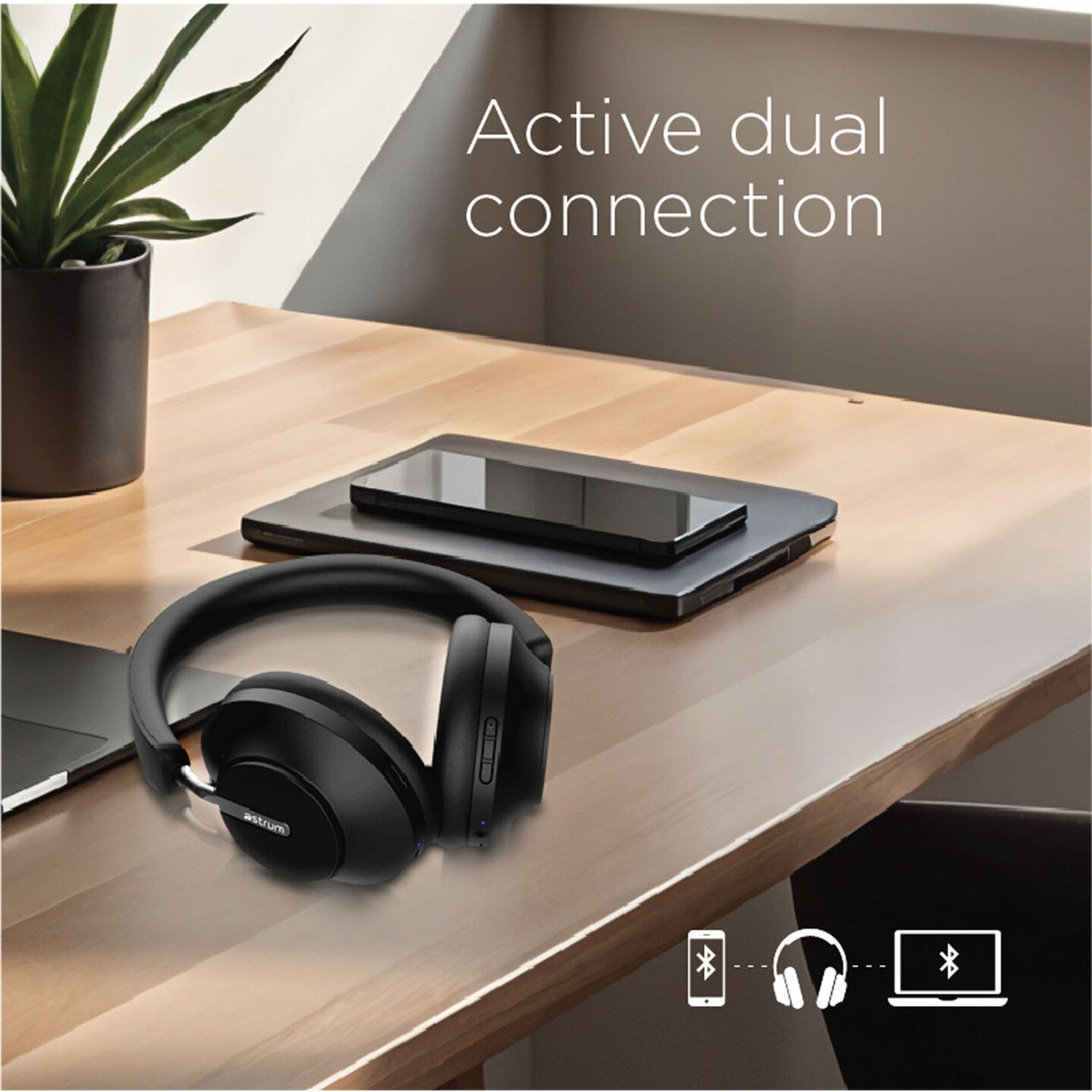 MZ PRO Bluetooth 5.3 Headset with QCC5171 Chipset and 97 Percent Noise Cancellation