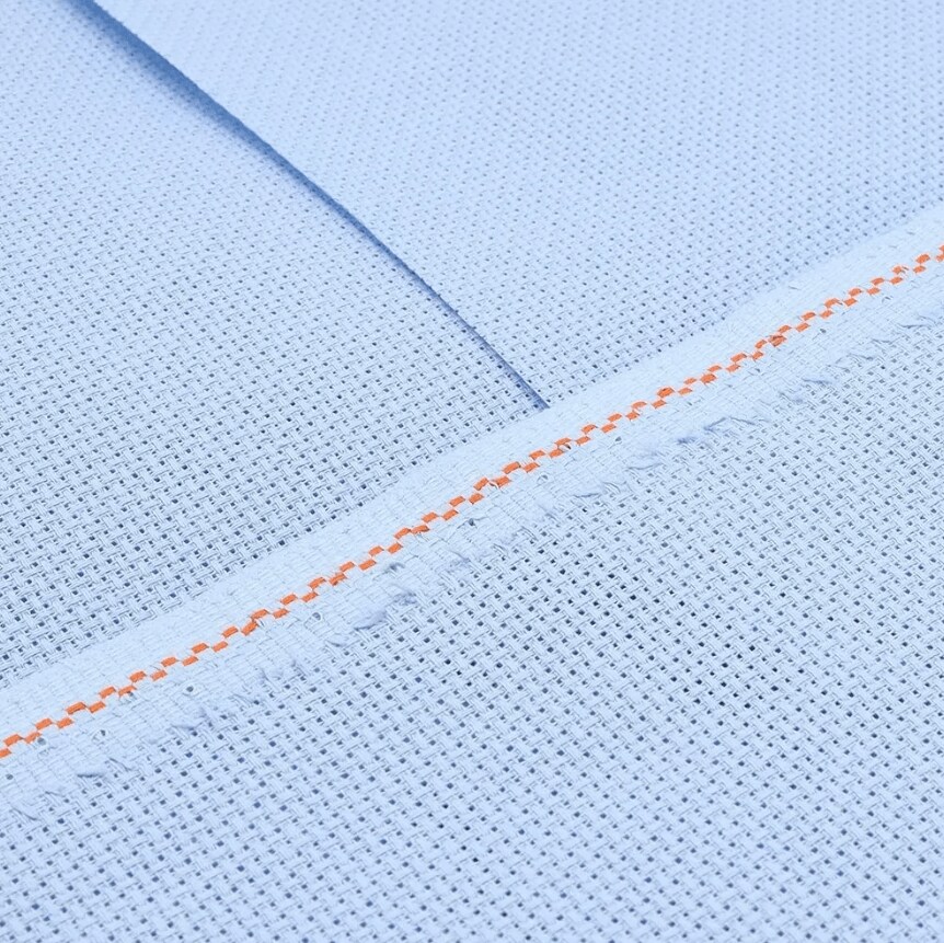 Precut Zweigart Aida Blue
