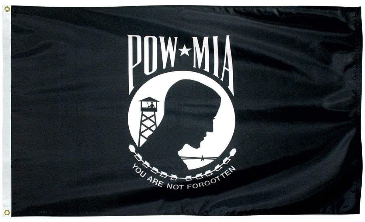 POW-MIA Flag 2 Sided - All Sizes - Made in USA