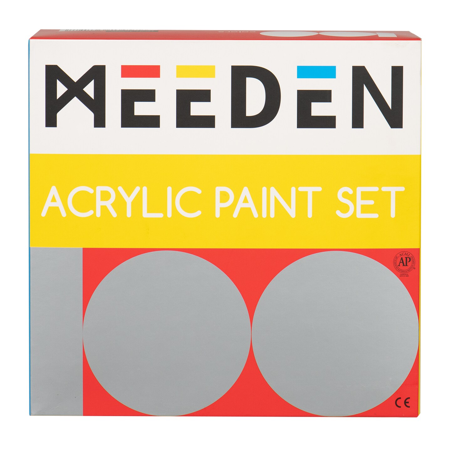 MEEDEN Heavy Body Acrylic Paint Sets, 100 Colors Acrylic Paint Tubes, Non-toxic 0.41 fl Oz /12ml Acrylic Paints for Adults, Beginners