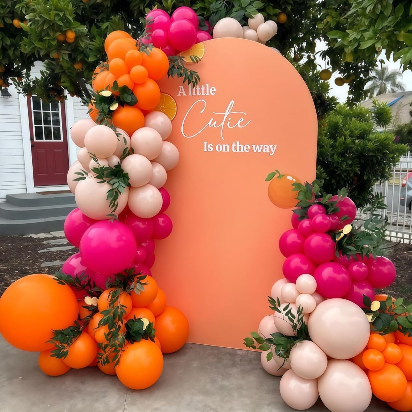 Orange Assorted Balloon Set, 150 Pieces | Party Decorations Bulk Pack