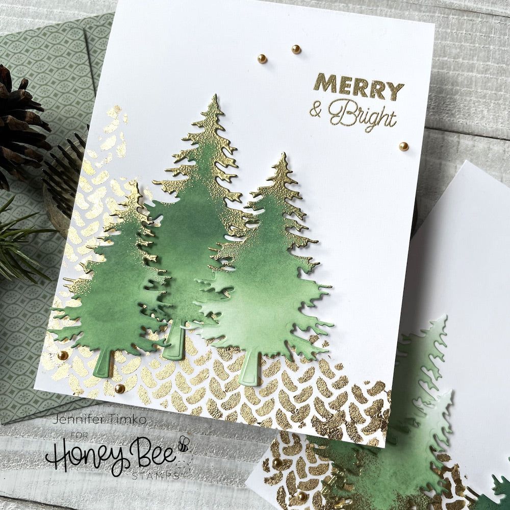 Pine Trees - Honey Cuts - Stand-Alone Dies