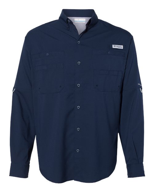 Columbia® Men’s PFG Tamiami II Long Sleeve Fishing Shirt Quick Dry UPF 40
