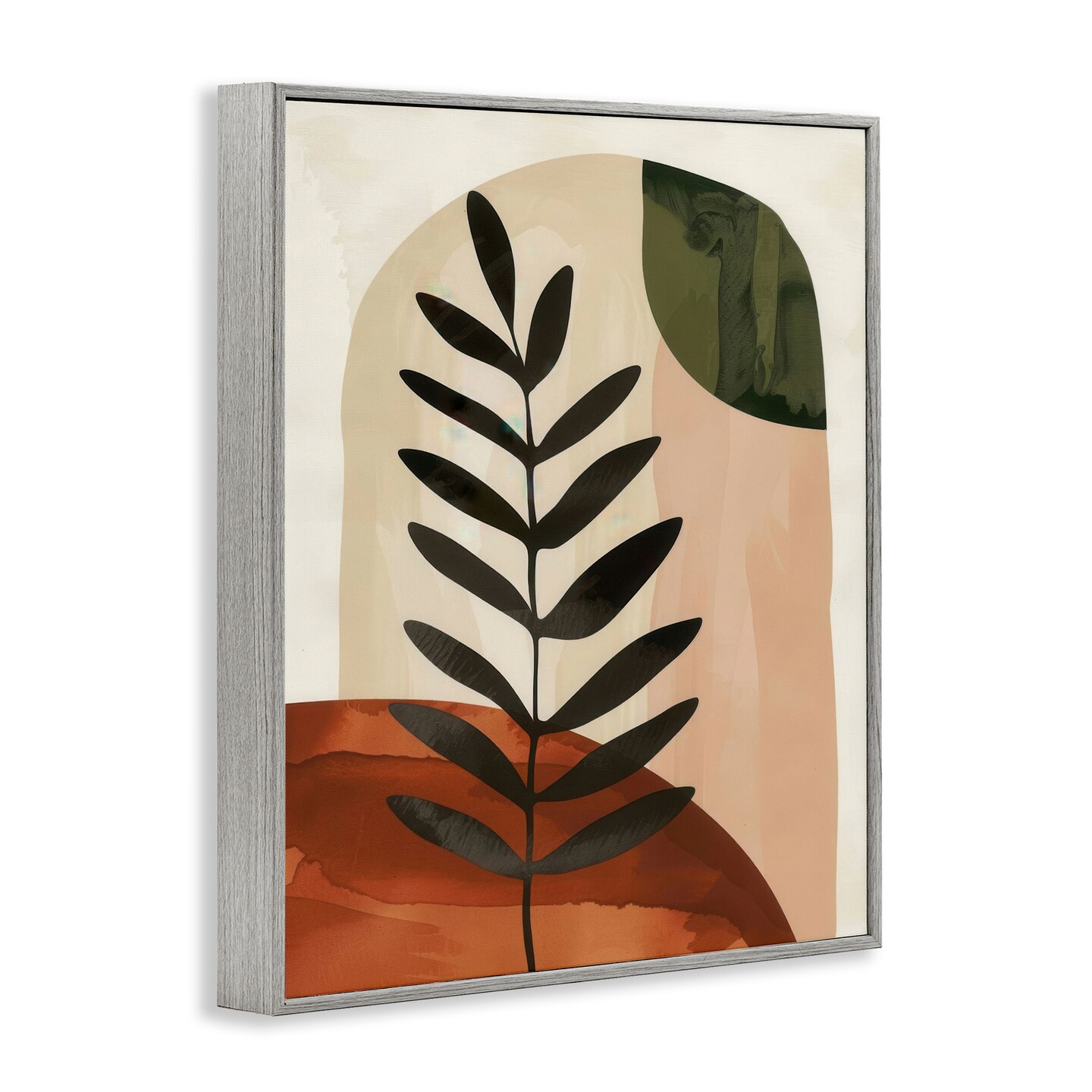 Stupell Industries Fern Strand Neutrals Framed Giclee Wall Art Design by LSR Design Studio
