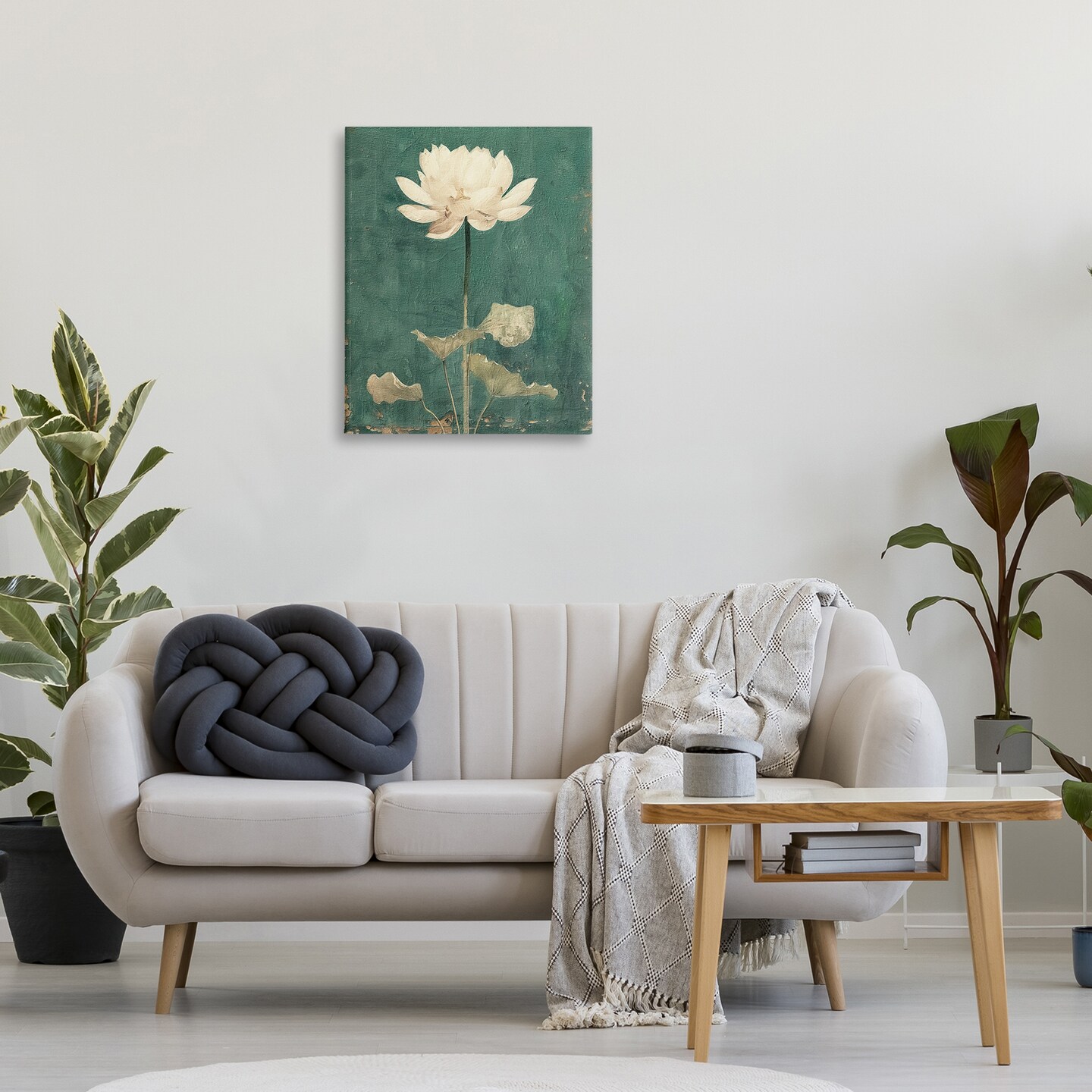 Stupell Industries Vintage Floral Bud Canvas Wall Art Design by RileyB