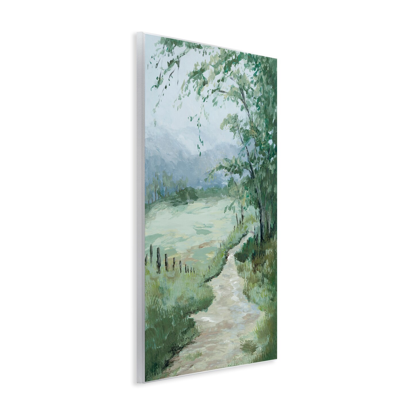 Stupell Industries Green Country Landscape Wall Plaque Art Design by Jacob Q