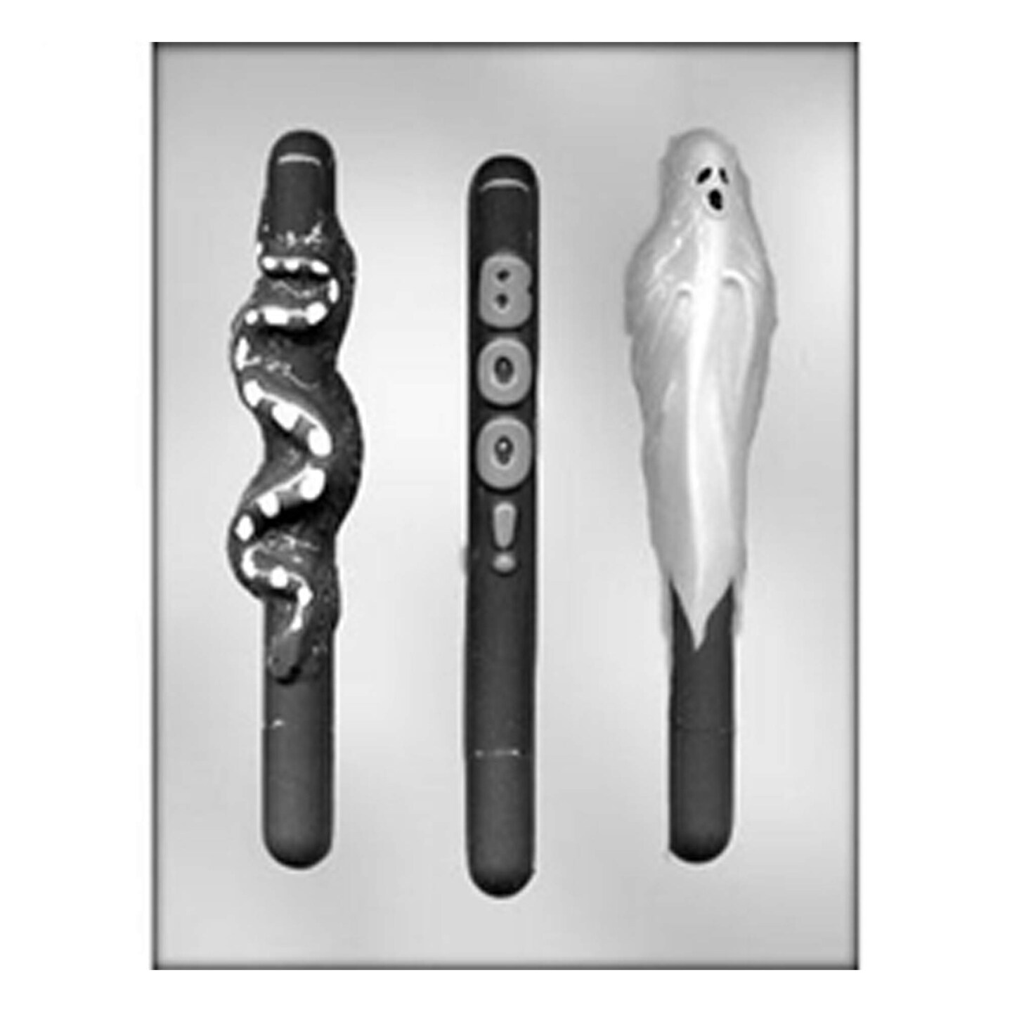Halloween Pretzel Rod Chocolate Mold for Spooky Treats