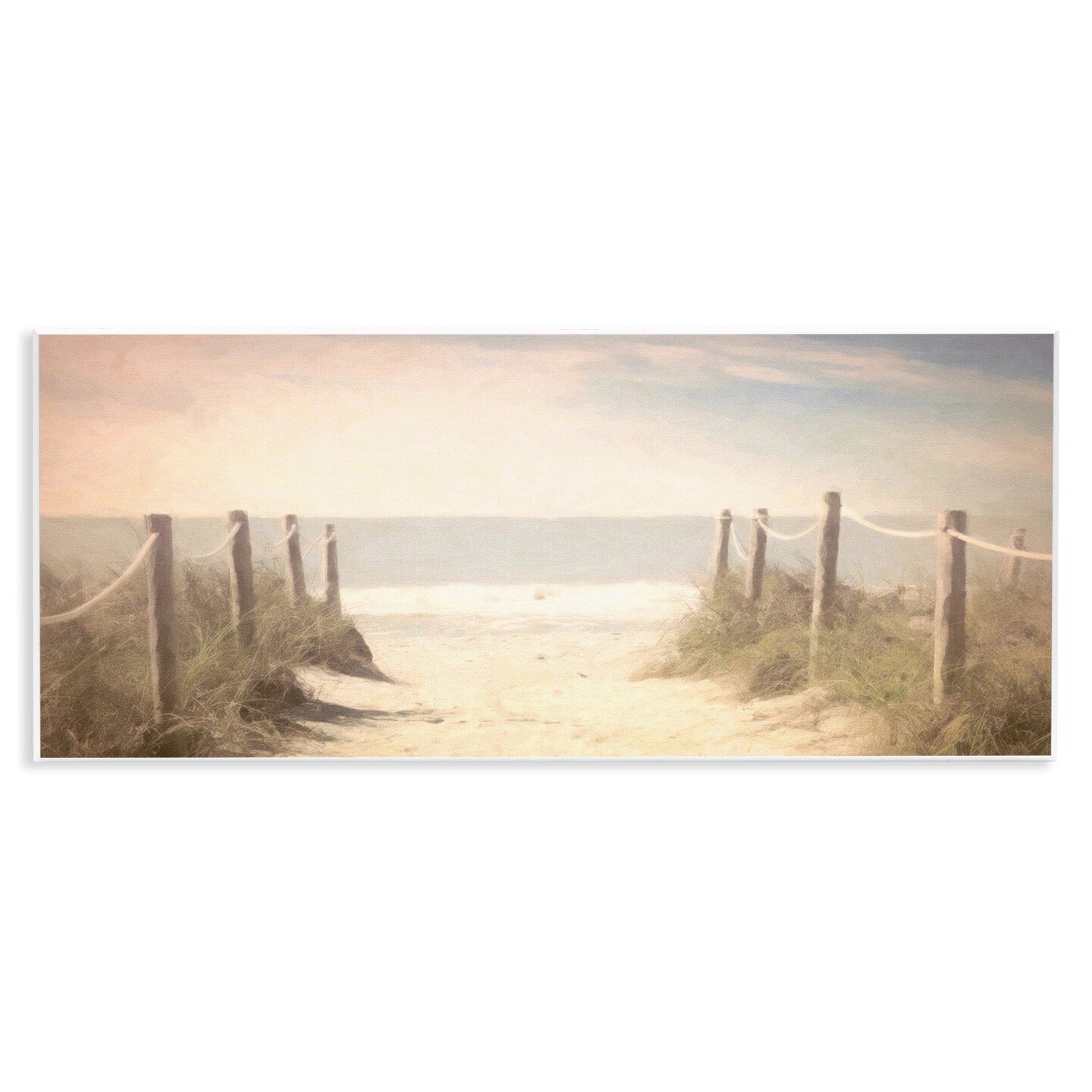 Stupell Industries Dreamy Coastal Walkway Wall Plaque Art Design by Graffi*tee Studios