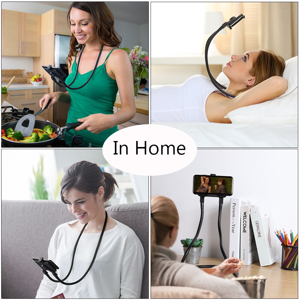 Lazy Phone Holder, Tablet Holder, iPad Holder, Phone Holder, 360 Degree Rotation