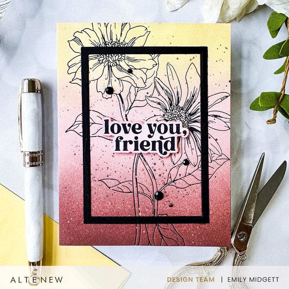Wild Daisies Press Plate Set