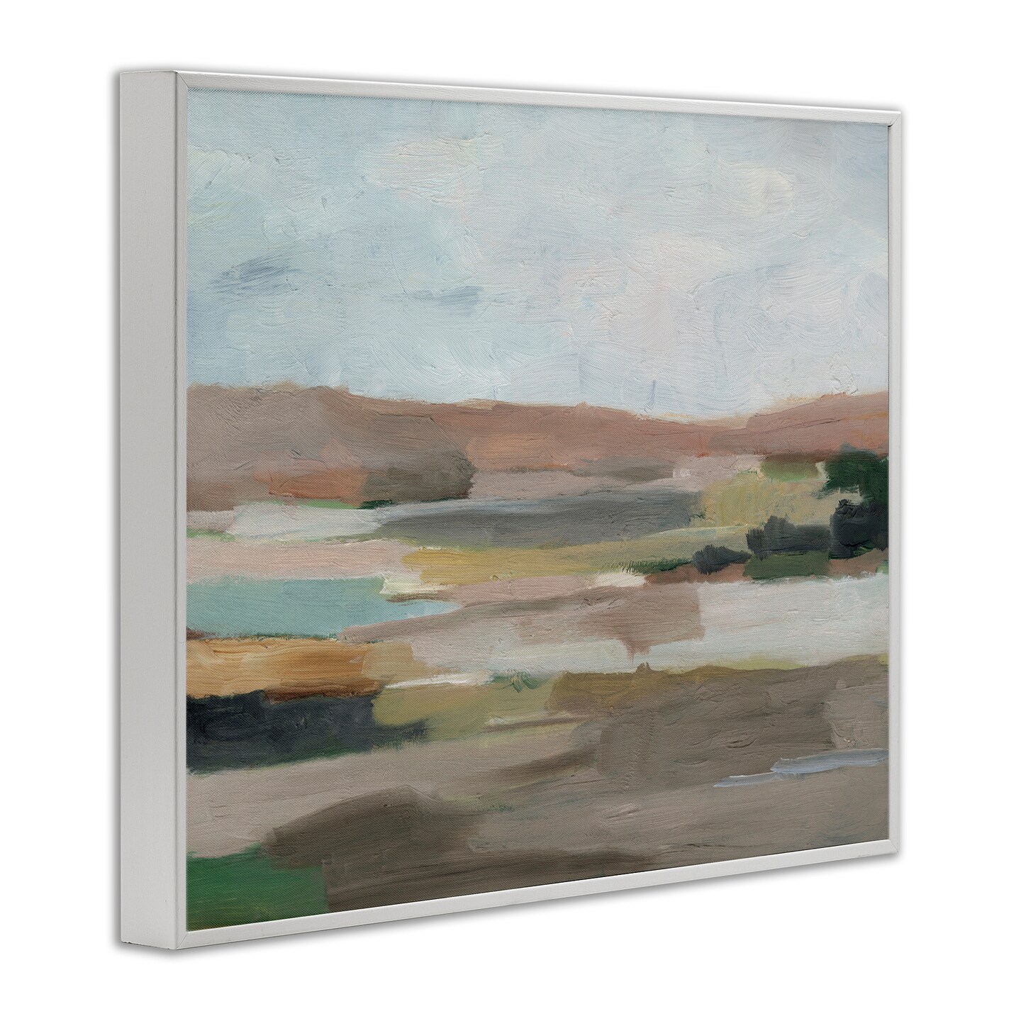 Stupell Industries Neutral Desert Hills Framed Giclee Wall Art Design by Ethan Harper