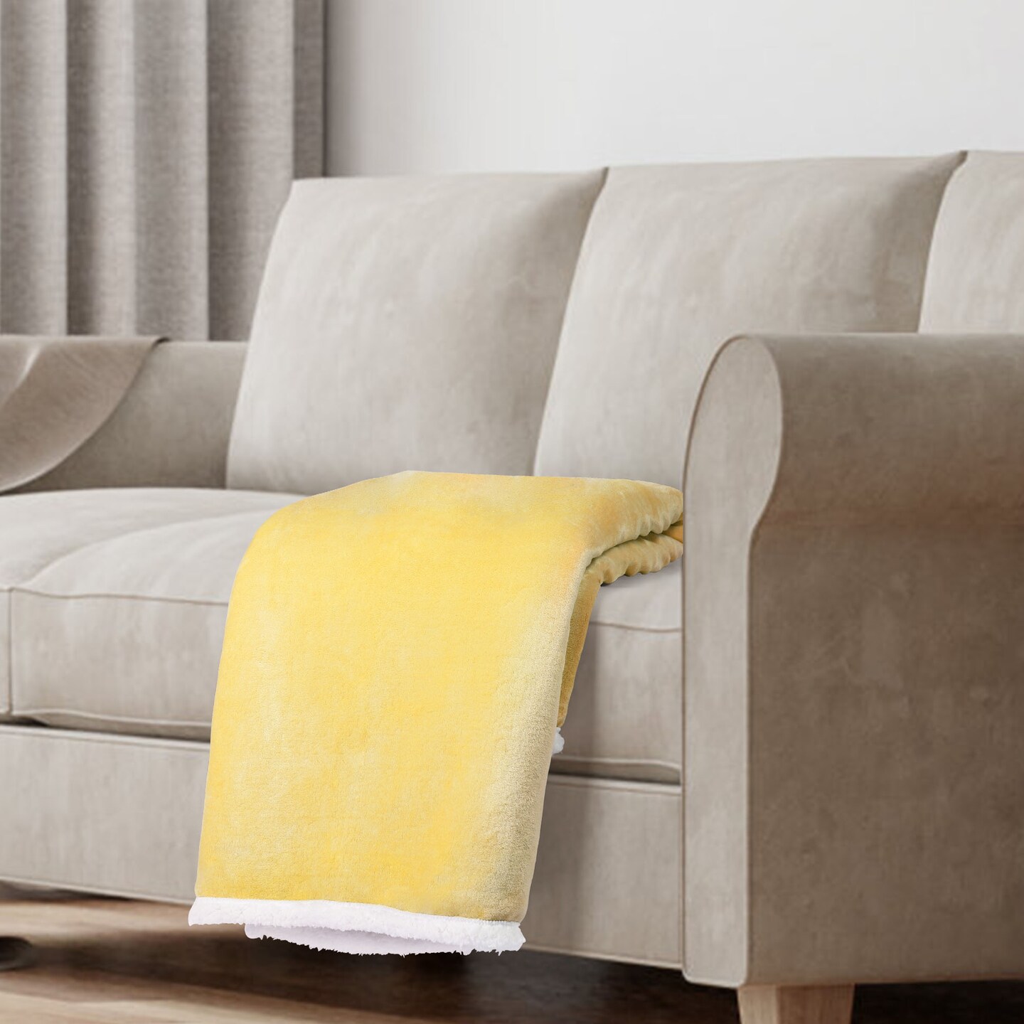 Super Soft Fluffy Snugly Solid Flannel Fleece Throws For Sofa Bed Blankets