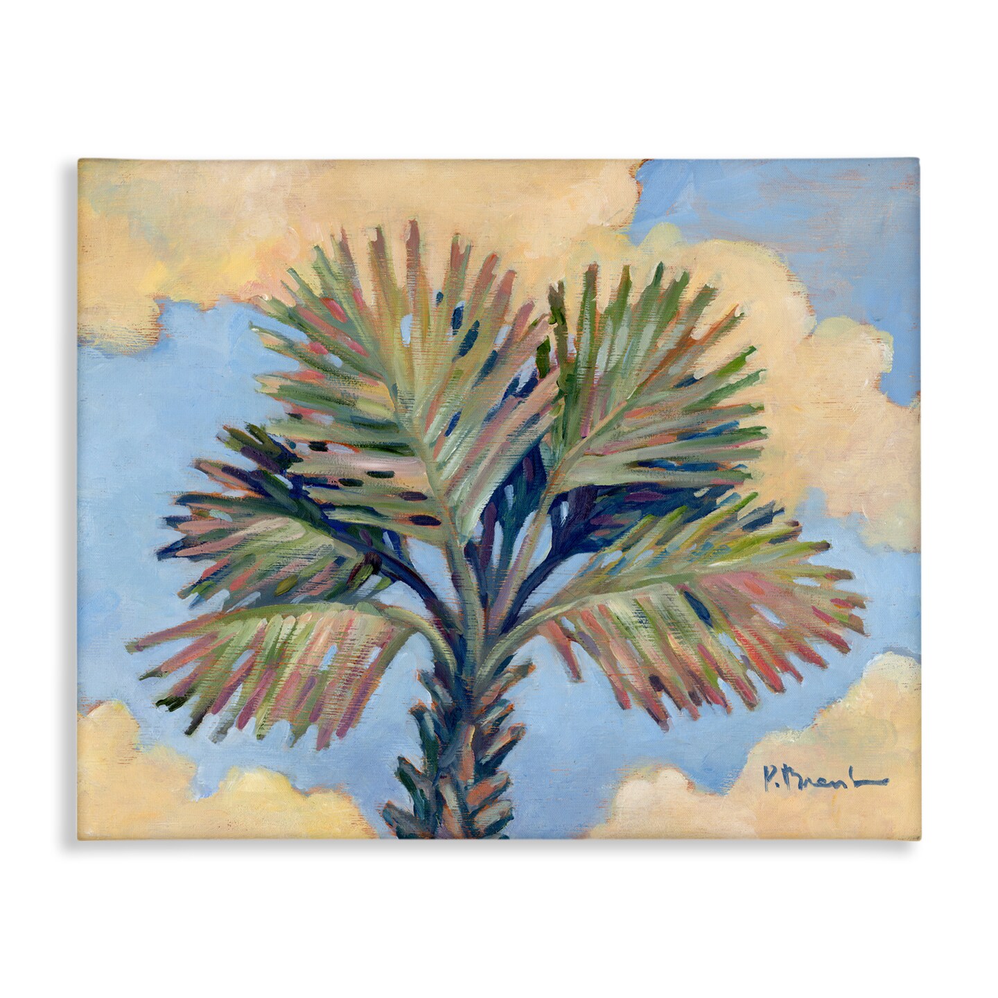 Stupell Industries Summer Californian Palm Canvas Wall Art Design by Paul Brent