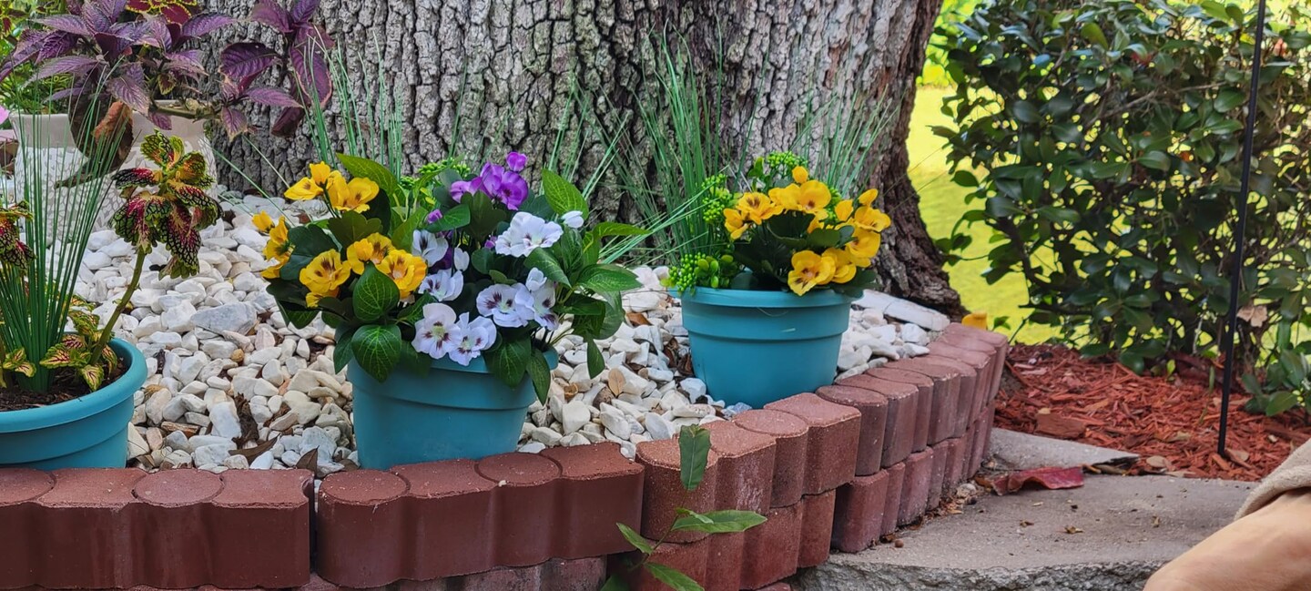 12 Bundles Artificial Pansy Flowers Indoor Outdoor Decor Mixed Color Silk Flowers for Window Box Porch Home Garden Wedding Farmhouse Decor