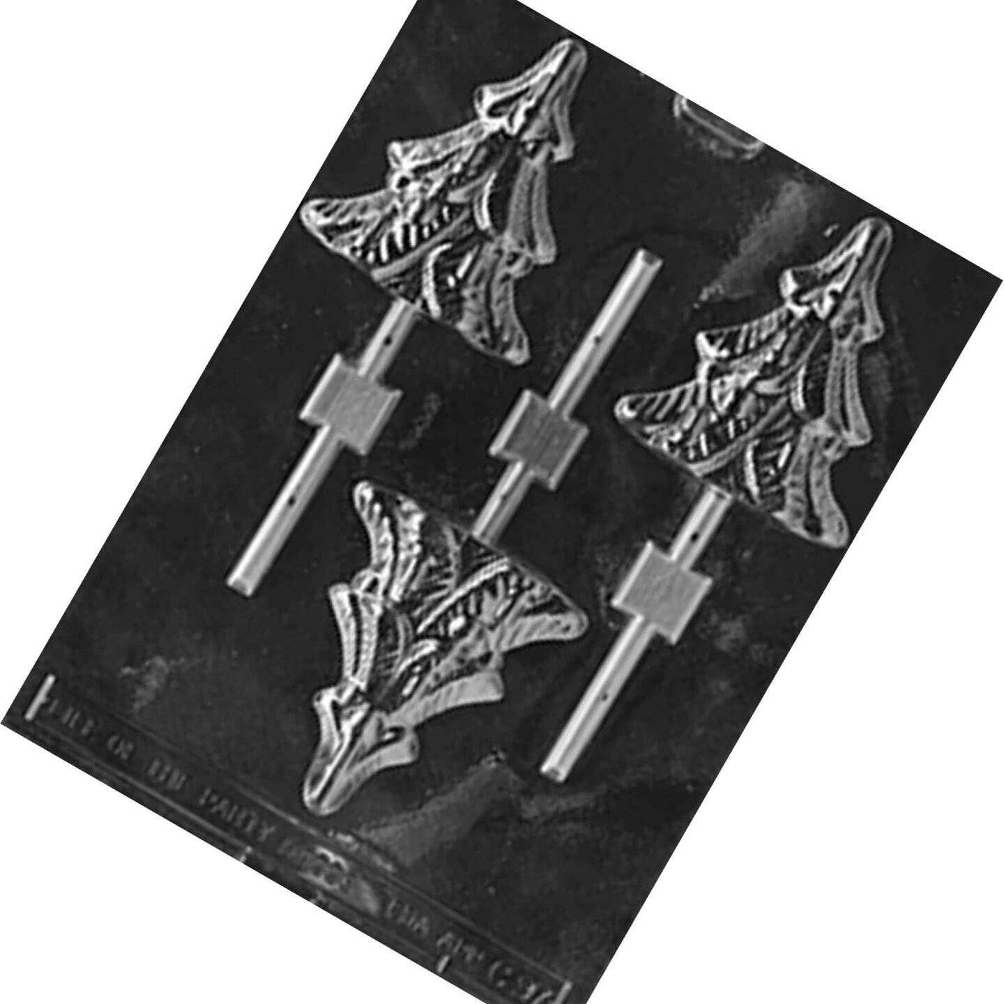 Christmas Tree Lollipop Mold for Holiday Chocolate Treats