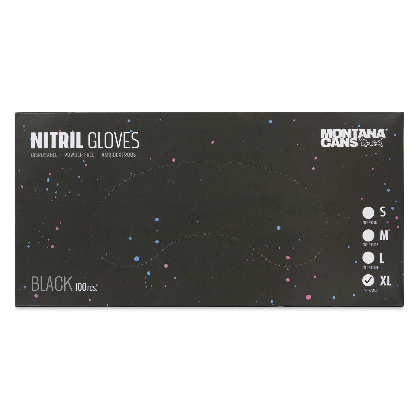 Montana Nitrile Gloves - X-Large, Pkg of 100 Pairs