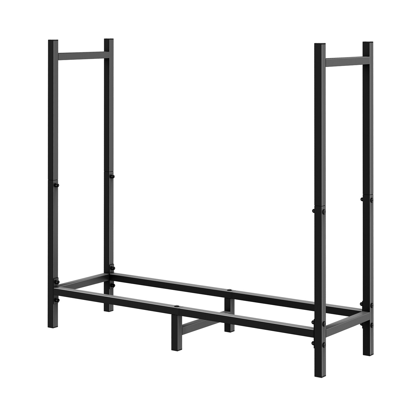 2.7ft Firewood Rack Heavy Duty Log Rack Firewood Storage Holder Outdoor Indoor
