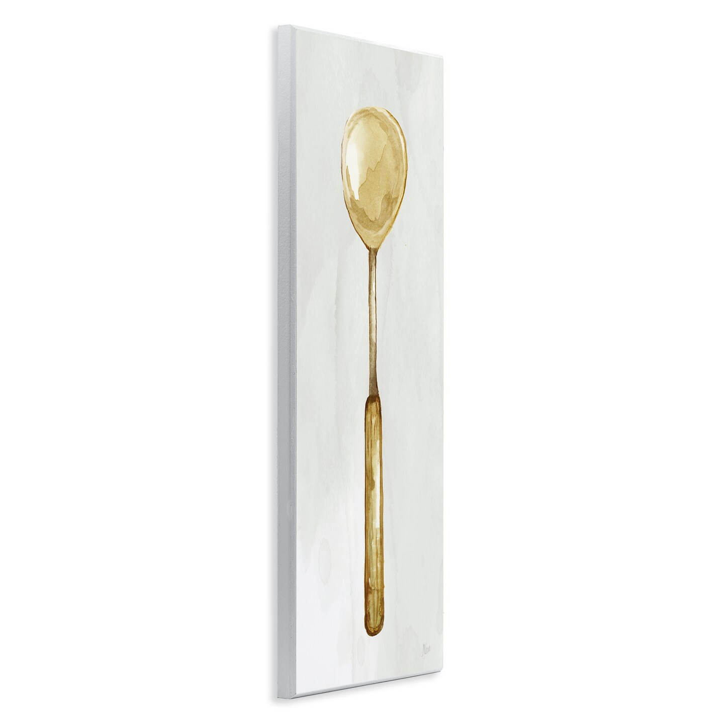 Stupell Industries Rustic Kitchen Utensil Wall Plaque Art Design by Nan