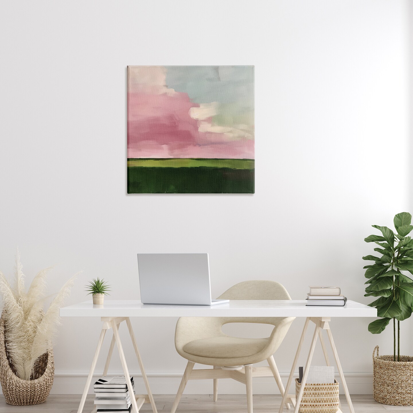 Stupell Industries Pink Clouds Sunrise Canvas Wall Art Design by Svetlana Aleynikova