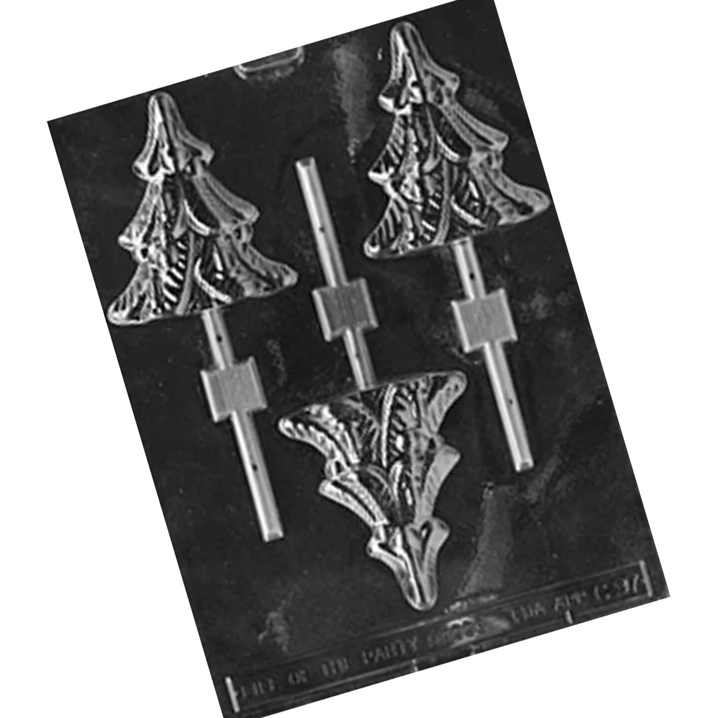 Christmas Tree Lollipop Mold for Holiday Chocolate Treats