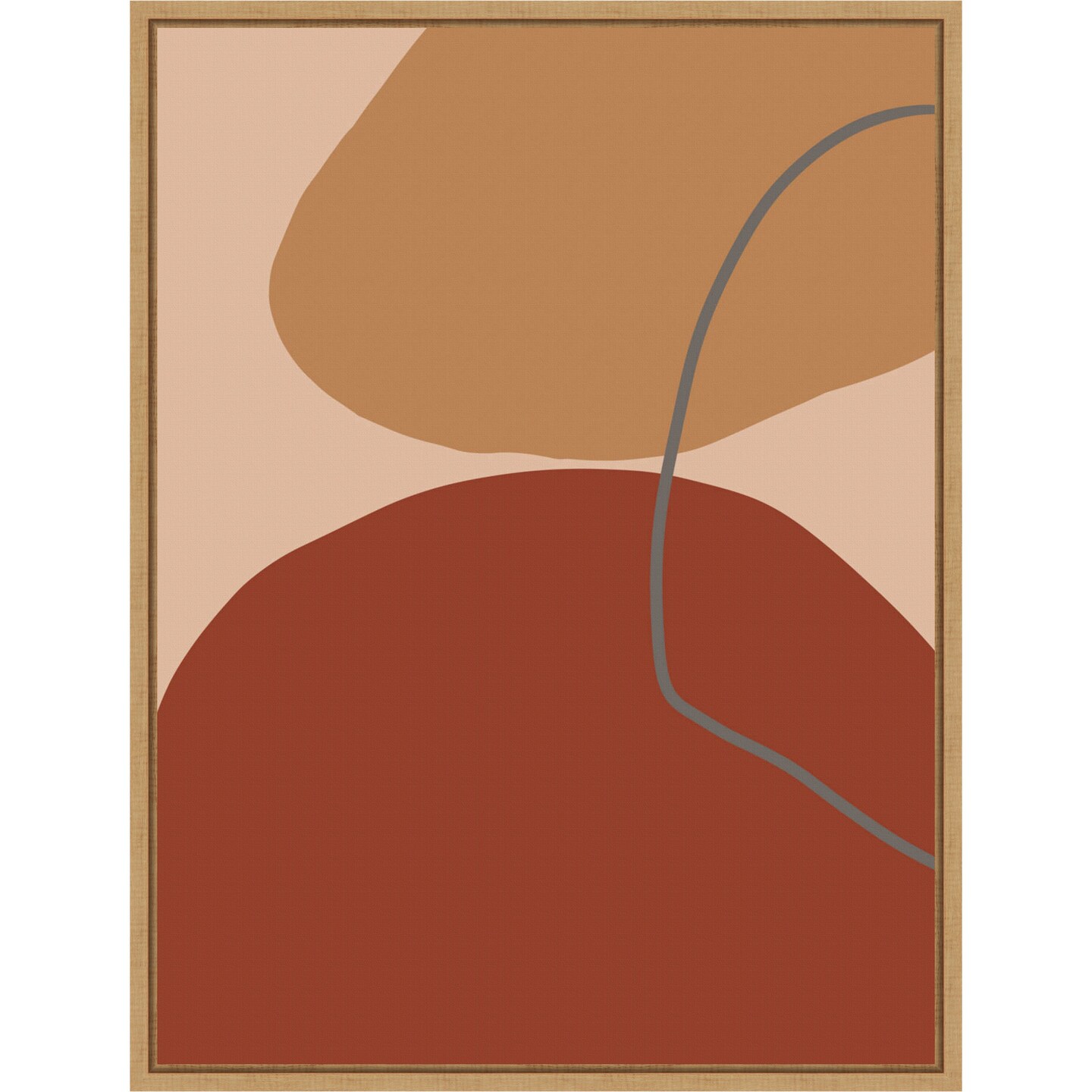 Subtile by Yopie Studio Framed Canvas Wall Art