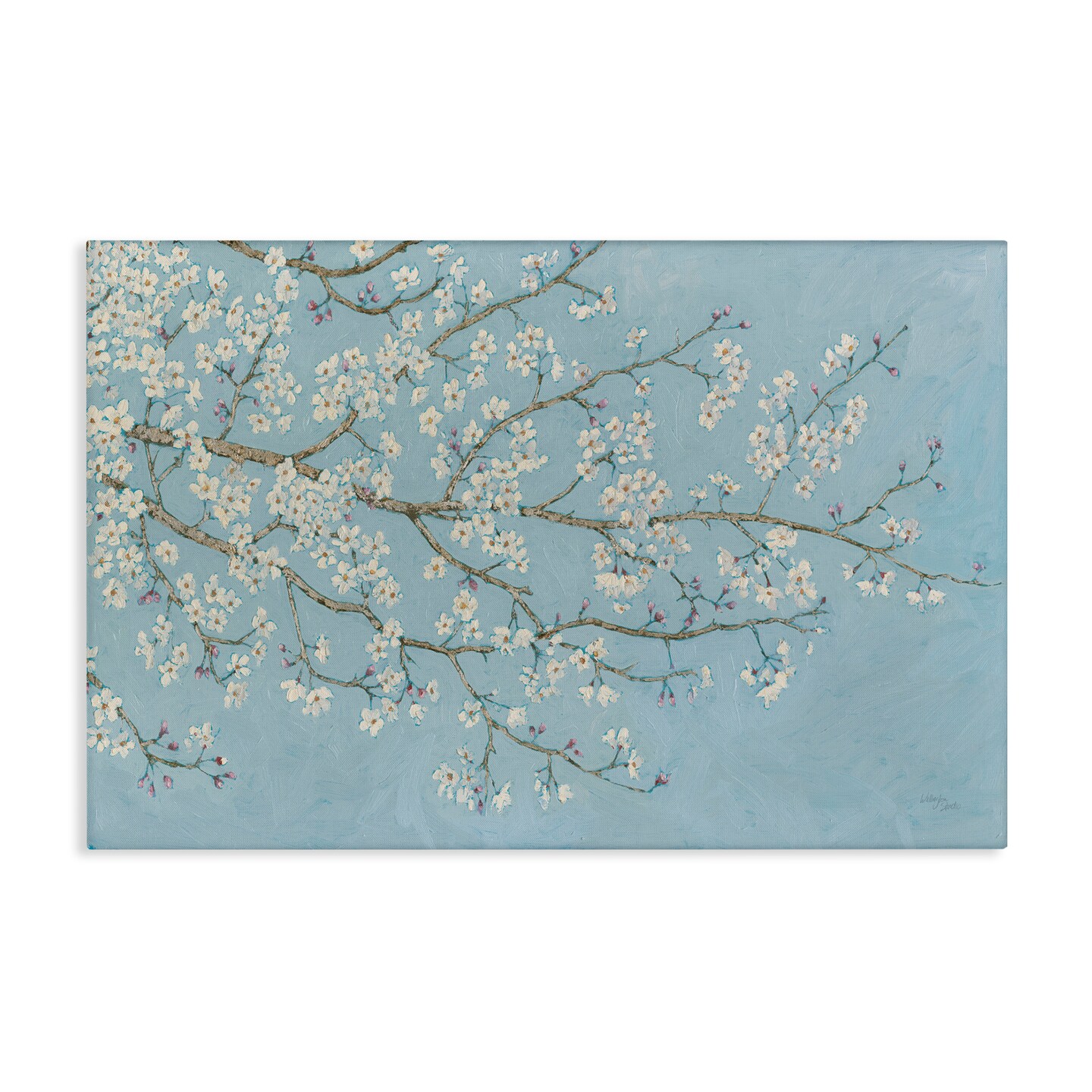 Stupell Industries Delicate Apple Blossoms Canvas Wall Art Design by Wellington Studio