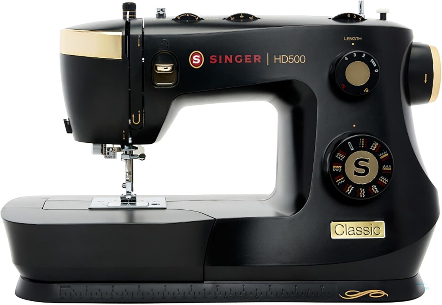 Heavy Duty 500 Sewing Machine – 23 Stitches, Metal Frame, LED Light & Buttonhole