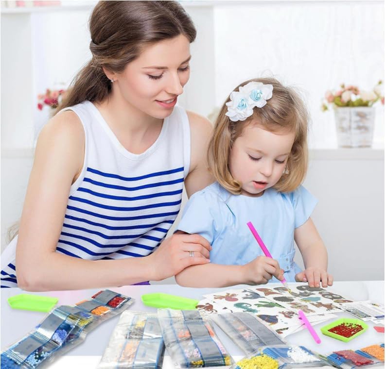 50pcs DIY 5D Diamond Painting Stickers Kits