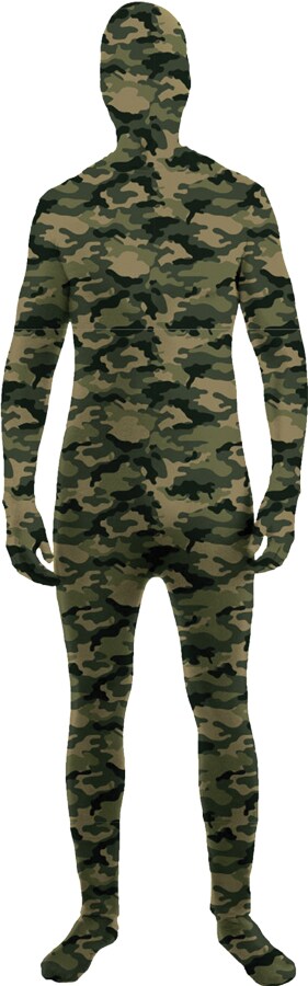 Boy&#x27;s Camo Skin Suit Costume