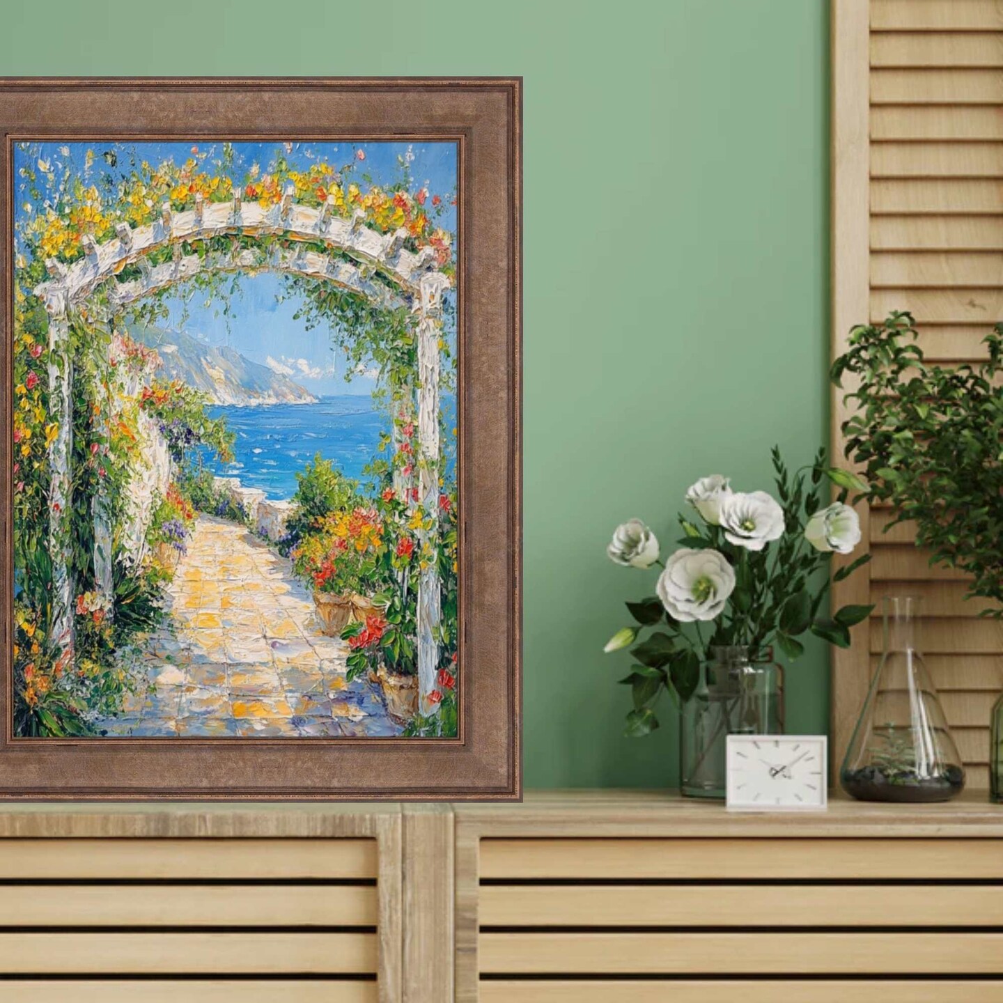 Modern Mocha Bronze Flat Picture Frame 20x24 frame