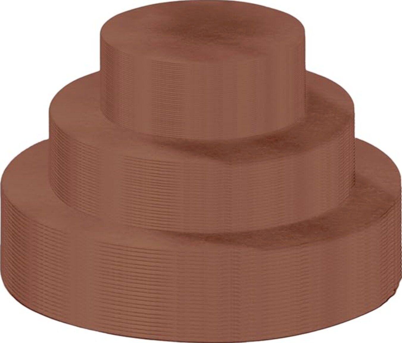 FabricLA Felt Plate Storage Dividers Protectors - 48 Pieces | Round Felt Plate Separators in 3 Sizes