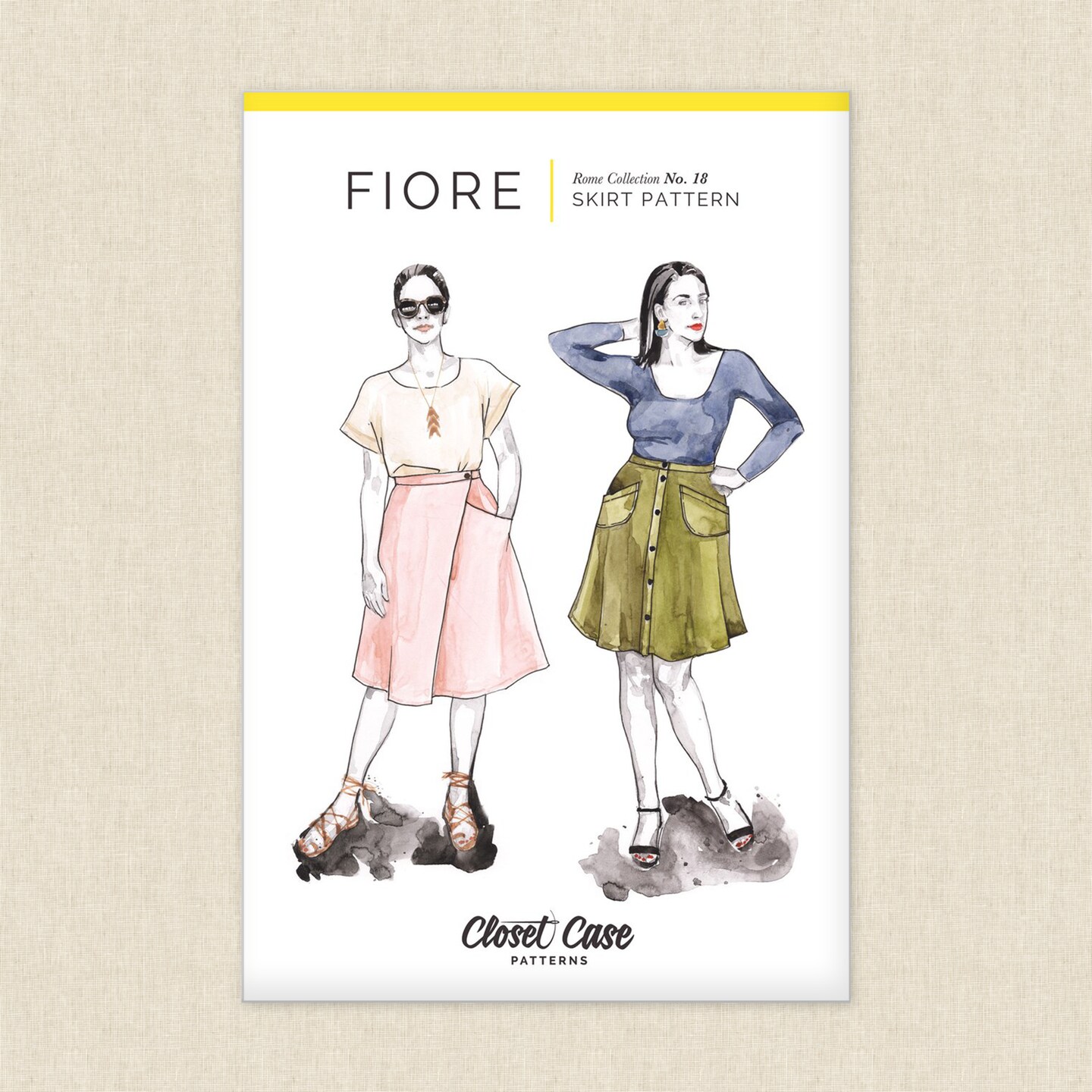 Fiore Skirt (cc 18) | Closet Core Patterns | Sewing Pattern