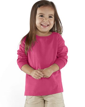 Rabbit Skins&#xAE; Toddler Long-Sleeve Fine Jersey T-Shirt