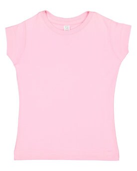 Rabbit Skins&#xAE; Toddler Girls Fine Jersey T-Shirt