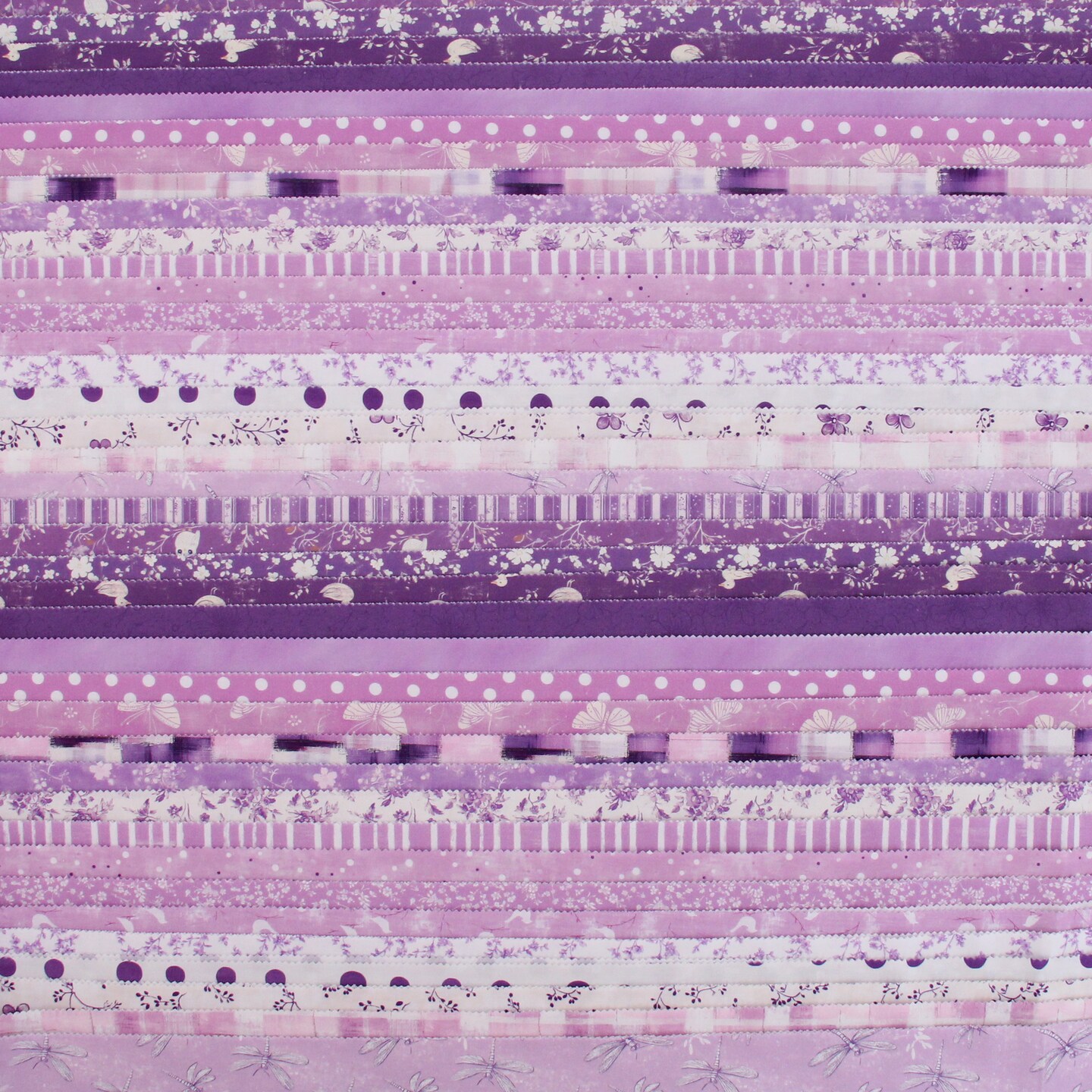 ThreadArt Jelly Roll Fabric Strips for Quilting, Crafting, and Sewing, 40 Precut Fabric Strips in Solids and Prints, Premium Cotton for Quilts, Crafts, Rugs, Blankets, Clothing and More