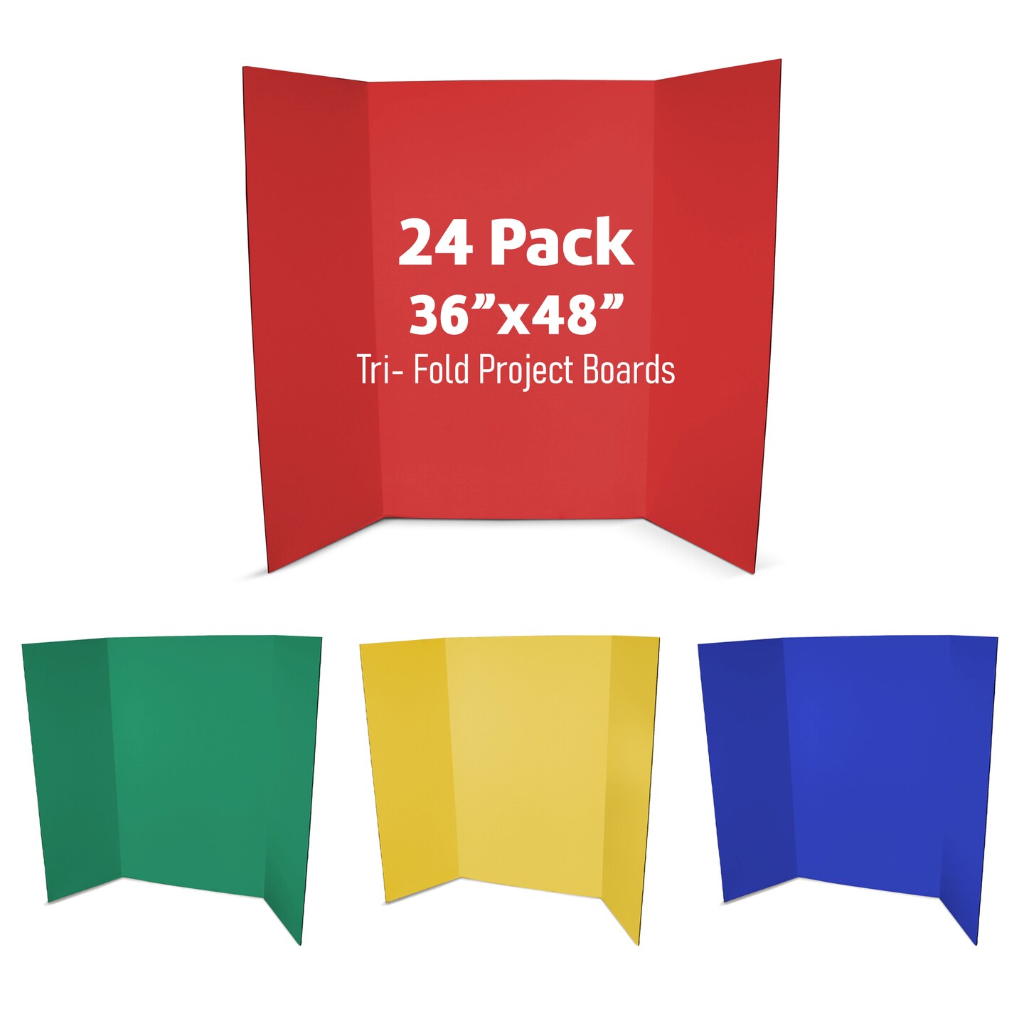 Flipside Products 36” x 48” Color Project Boards for Presentations