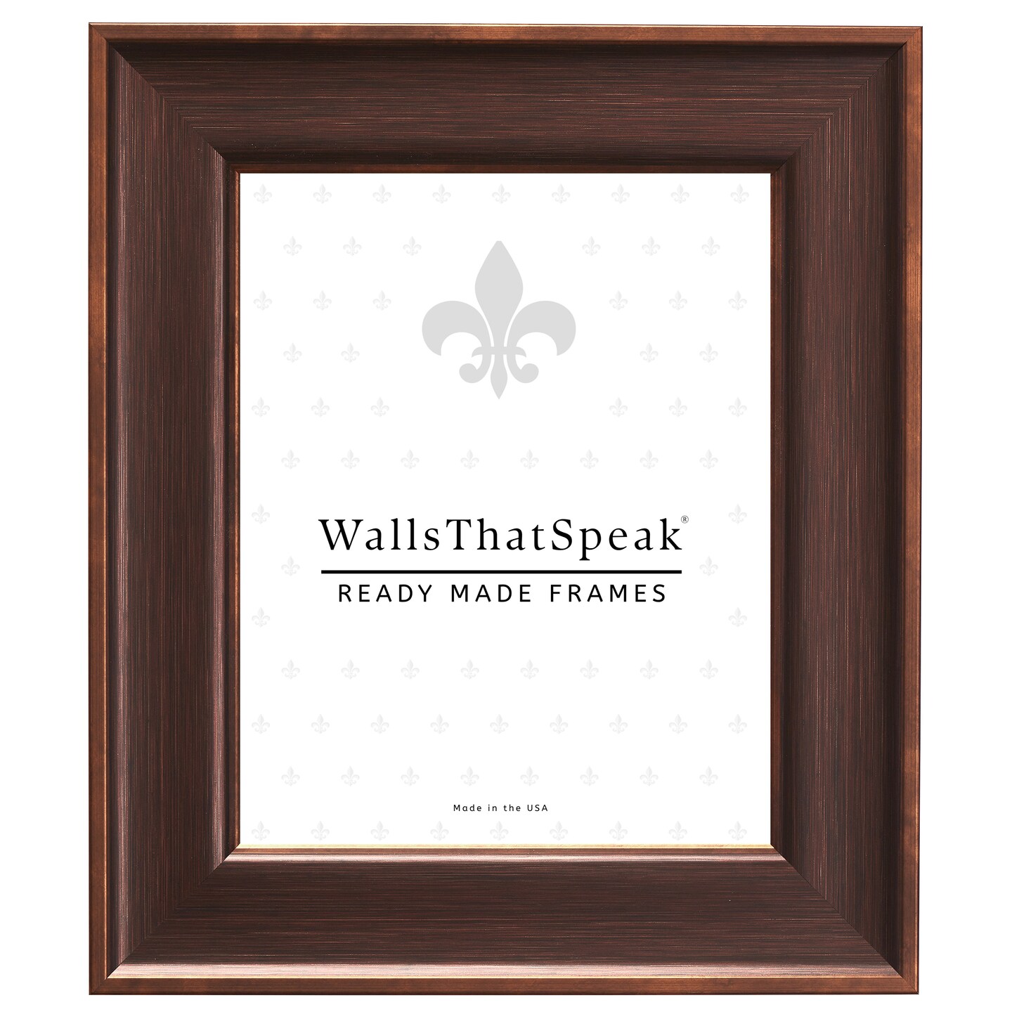 8x10 Picture Frame, Resilience 2 Inch Polystyrene Moulding, Wall Display Frame for Art, Posters, or Photos by wallsthatspeak