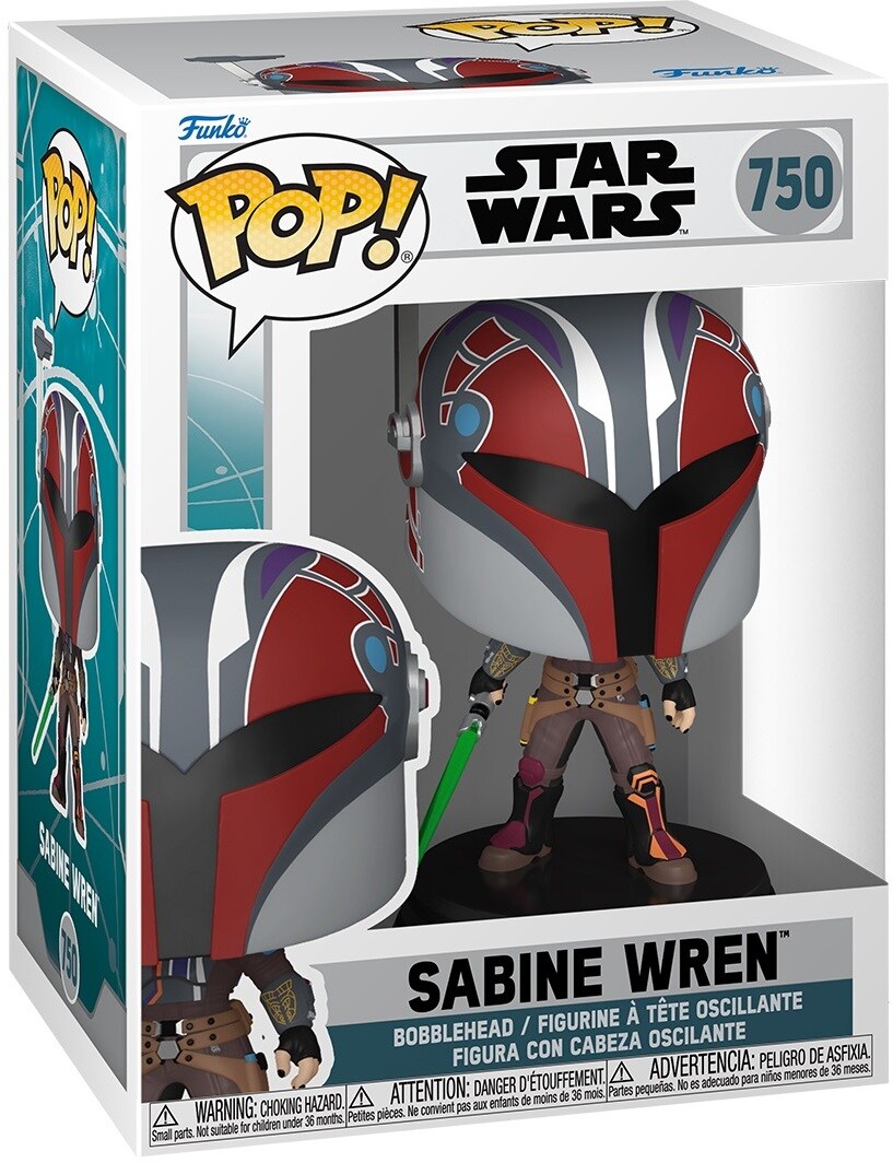 FUNKO POP! Star Wars: Sabine Wren with Lightsaber  [COLLECTABLES] Vinyl Figure