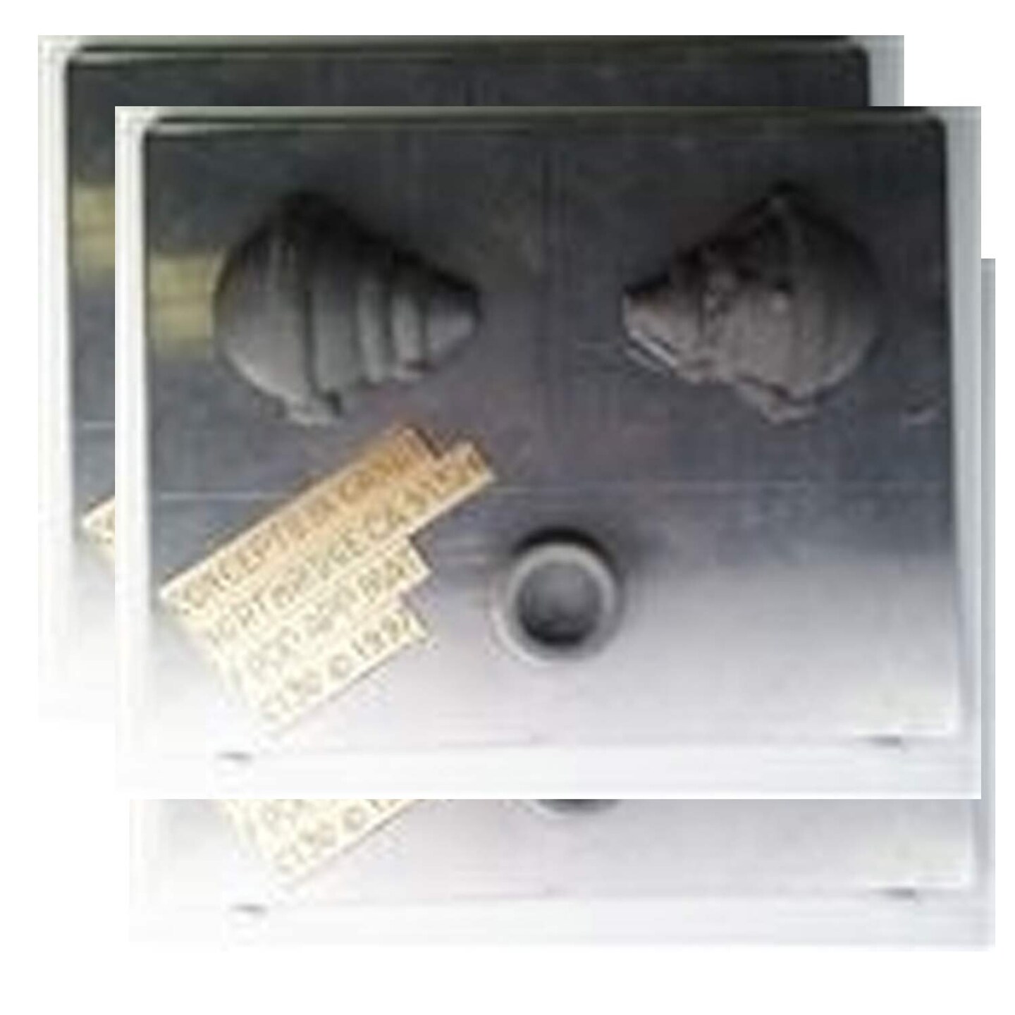 3D Roly-Poly Santa Claus Chocolate Mold