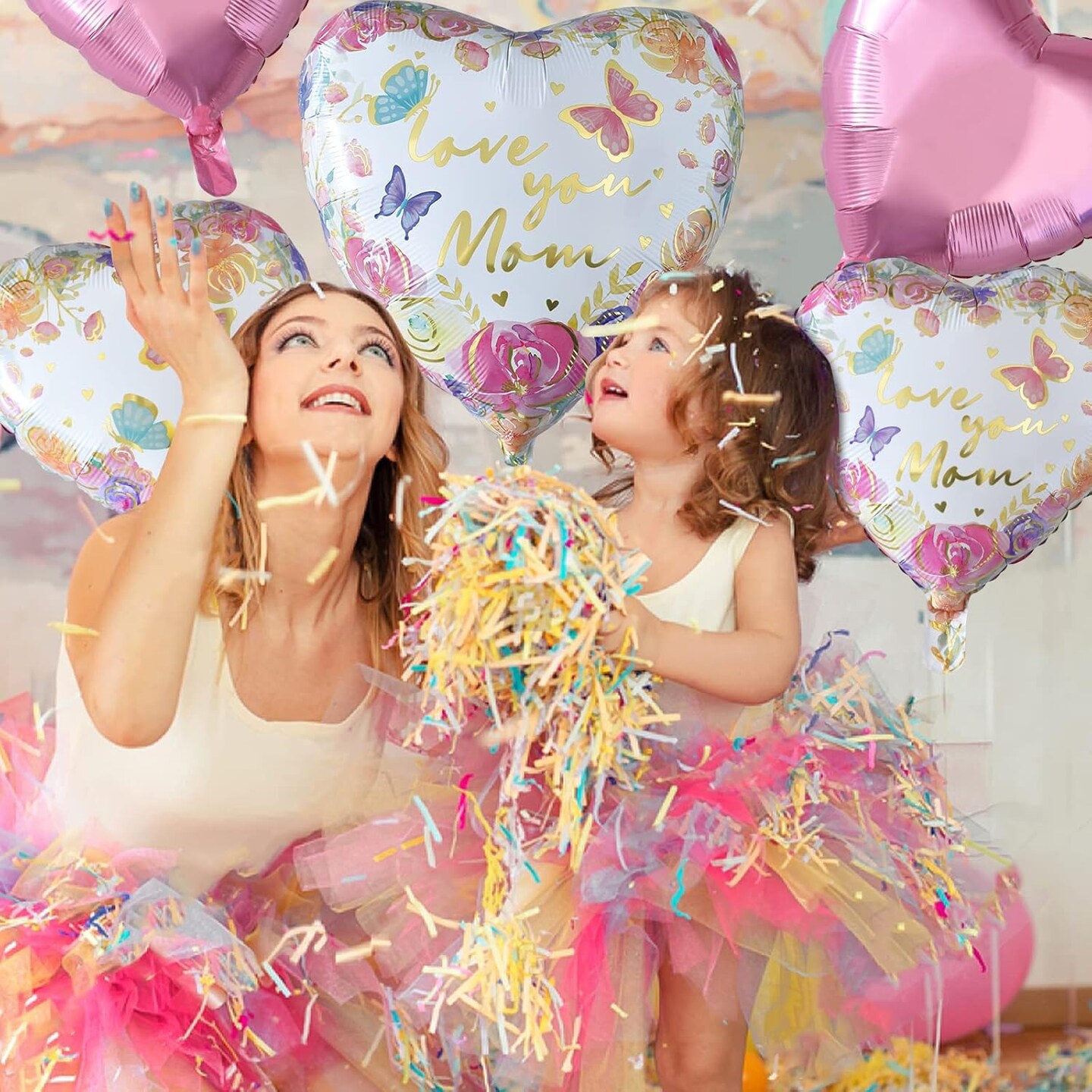 birthday Party Decorations,Happy Mother's Day Balloons for Happy Mother's Day Party Decoration Supplies